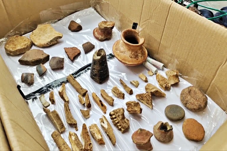 Archaeological artifacts found in Tirupur